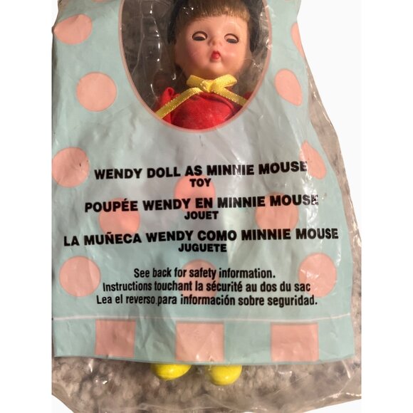 Madame Alexander Wendy Doll As Minnie Mouse McDonalds 2004 Collectible Toy - Picture 2 of 7